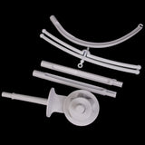 Maxbell 5PCS Baby White Crib Mobile Bed Bell Toy Holder Bracket 34" + Wind-up Music Box