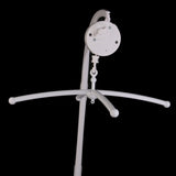 Maxbell 5PCS Baby White Crib Mobile Bed Bell Toy Holder Bracket 34" + Wind-up Music Box