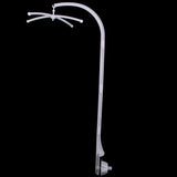 Maxbell 5PCS Baby White Crib Mobile Bed Bell Toy Holder Bracket 34" + Wind-up Music Box