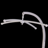 Maxbell 5PCS Baby White Crib Mobile Bed Bell Toy Holder Bracket 34" + Wind-up Music Box