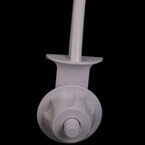 Maxbell 5PCS Baby White Crib Mobile Bed Bell Toy Holder Bracket 34" + Wind-up Music Box