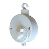 Maxbell 5PCS Baby White Crib Mobile Bed Bell Toy Holder Bracket 34" + Wind-up Music Box