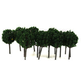 Maxbell 100pc Z Scale Model Trees Train Railroad Street Architecture Garden Scenery 1.6"