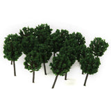 Maxbell 100pc Z Scale Model Trees Train Railroad Street Architecture Garden Scenery 1.6"