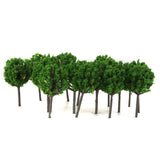 Maxbell 100pc Z Scale Model Trees Train Railroad Street Architecture Garden Scenery 1.6"