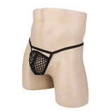 Maxbell 2pcs Sexy Mens Leather/Lace Underwear G-string Thongs Briefs T-back Jockstrap