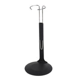 Maxbell 24x1/6 Scale C-Type Display Stand Holder fit for 12" Action Figures Black Metal