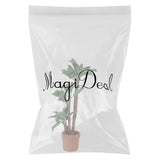 Maxbell Dollhouse Miniature Potted Green Leafed Plant Garden Decor