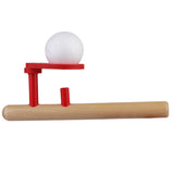 Maxbell 30xClassic Wooden Games Floating Ball Blow Pipe & Balls Blowing Toys