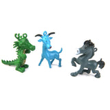 Maxbell The Twelve Zodiac Plastic Animals Kids Toy