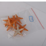 Maxbell Plastic PVC Starfish Model Kids Toy Yellow Color 8pcs