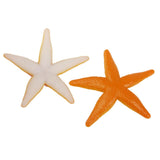 Maxbell Plastic PVC Starfish Model Kids Toy Yellow Color 8pcs