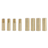 Maxbell Footful Metal Aglets Shoe Laces Tips Screw On Replacement 4pcs Golden