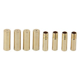 Maxbell Footful Metal Aglets Shoe Laces Tips Screw On Replacement 4pcs Golden