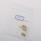Maxbell Footful Metal Aglets Shoe Laces Tips Screw On Replacement 4pcs Golden