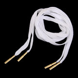 Maxbell Footful Metal Aglets Shoe Laces Tips Screw On Replacement 4pcs Golden