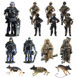 Maxbell 12" 1/6 Army Combat Desert ACU Soldier Action Figure Model Toys A