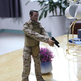 Maxbell 12" 1/6 Army Combat Desert ACU Soldier Action Figure Model Toys A