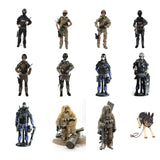 Maxbell 12" 1/6 Army Combat Desert ACU Soldier Action Figure Model Toys C