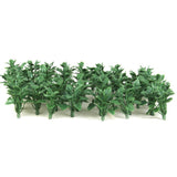 Maxbell Green Heart&Sword Shaped Leaves Grass Ground Cover Train Railway Layout HO