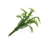 Maxbell 4x50pcs Green Scenery Landscape Model Grass with Crushed Leaves