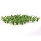 Maxbell 4x50pcs Green Scenery Landscape Model Grass with Crushed Leaves