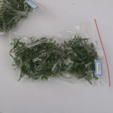 Maxbell 4x50pcs Green Scenery Landscape Model Grass with Crushed Leaves