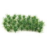 Maxbell 6x50pcs Green Scenery Landscape Model Sword Grass