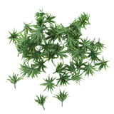 Maxbell 12x50pcs Green Scenery Landscape Model Sword Grass 1:100-1:200 Assembly Parts