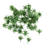 Maxbell 20x50pcs Green Scenery Landscape Model Sword Grass 1:100-1:200 Assembly Parts