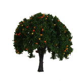Maxbell 2x20pcs Model Orange Fruit Trees Train Railway Layout Scale 1/100 6CM