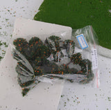Maxbell 4x20pcs Model Train Orange Fruit Trees Garden Street Layout Scale 1/300 4CM