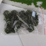 Maxbell 4x20pcs 4cm Scenery Landscape Train Model Trees w/ Pink Peach Fruit 1/300