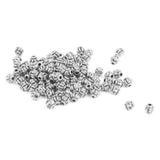 Maxbell 3x100pcs Antique Silver Alloy Pumpkin Spacer Beads 4mm