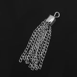 Maxbell 24Pcs Tassel Pendant Necklace DIY Craft For Jewelry Making Light Gold&Silver