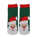 Maxbell Maxbell Kids Christmas Novelty Socks Baby Boys Girls Xmas Gift Santa Claus Print 1-3Y