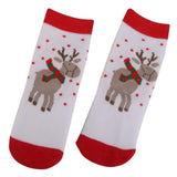 Maxbell Maxbell Kids Christmas Socks Novelty Socks Babyh Boys Girls Xmas Gift Deer Print 1-3Y