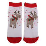 Maxbell Maxbell Kids Christmas Socks Novelty Socks Babyh Boys Girls Xmas Gift Deer Print 1-3Y