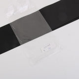 Maxbell 12xBlank Plain Satin Sash for Hen Night/Baby Shower/Bday Party Black