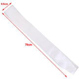 Maxbell 6xBlank Plain Satin Sash for Hen Night/Baby Shower/Bday Party White