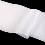 Maxbell 12xBlank Plain Satin Sash for Hen Night/Baby Shower/Bday Party White