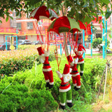 Maxbell Christmas Snowman Doll Parachute Hanging Decoration