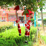Maxbell Christmas Snowman Doll Parachute Hanging Decoration