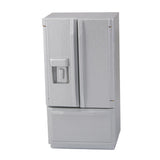 Maxbell 1:12 Dollhouse Miniature Furniture Fridge Refrigerator Silver