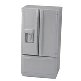 Maxbell 1:12 Dollhouse Miniature Furniture Fridge Refrigerator Silver