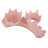 Maxbell 4x50pcs Cake Cupcake Wrappers Wraps Wedding Party Birthday Baby Shower Pink