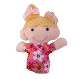 Maxbell 6set Fairy Tale Plush Cloth Dolls Finger Puppets Nursery Story Telling Hand Toys
