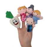 Maxbell 3x8pcs/set The Carrot Finger Puppets Nursery Rhyme/Fairy Tale
