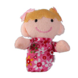 Maxbell 6set Fairy Tale Plush Cloth Dolls Finger Puppets Nursery Story Telling Hand Toys