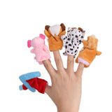 Maxbell Old MacDonald Farm Animals Finger Puppets 10pcs+Kids Baby Plush Toys Bunny
